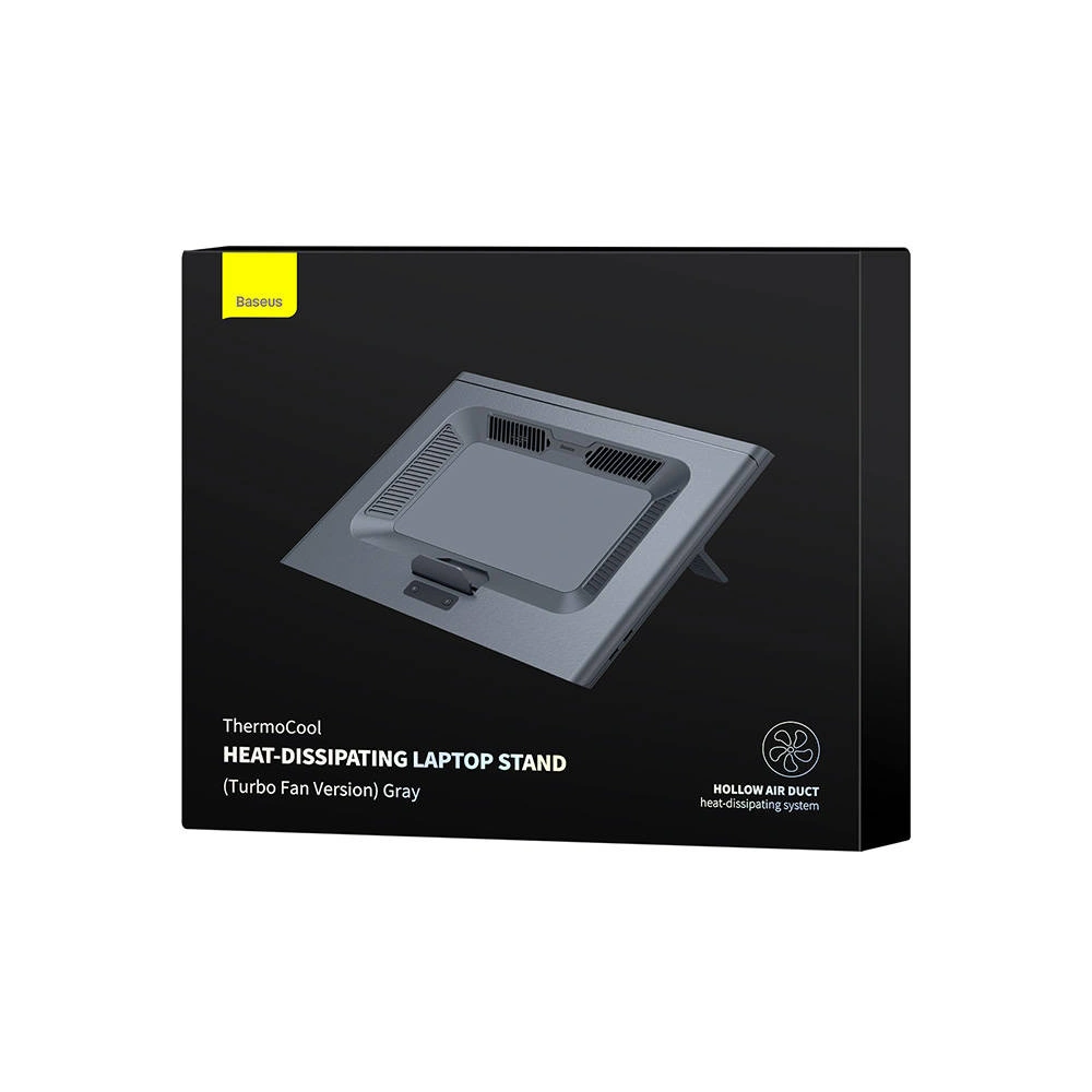 Podstawka chłodząca pod laptop Baseus ThermoCool, regulowana (srebrna)