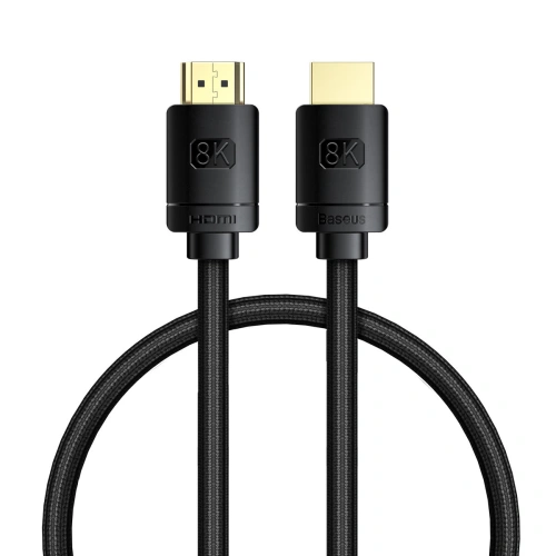 Kup Cablul Baseus High Definition Series HDMI 2.1 8K 60Hz 0,5m negru - BSU3536 - {ean13} - Sklep Home Screen