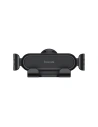 Autós tartó légkondicionáló rácsra Baseus Stable Gravitational Car Mount Lite (Légkivezető verzió) fekete