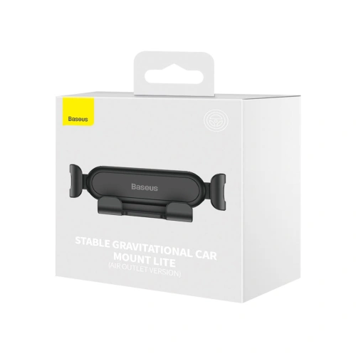 Kup Upevnění do mřížky ventilace Baseus Stable Gravitational Car Mount Lite (verze pro ventilační mřížku) černé - BSU3537 - {ean13} - Sklep Home Screen