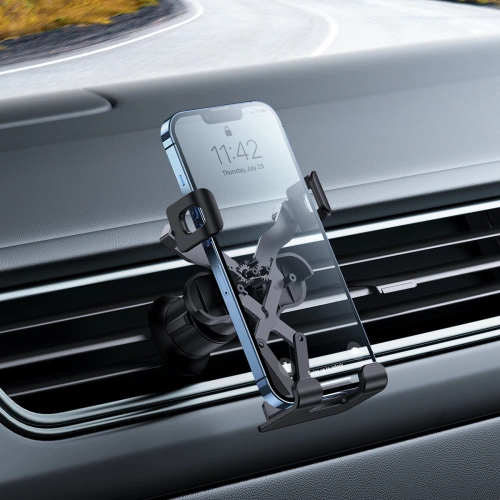 Kup Kfz-Halterung für Lüftungsgitter Baseus Stable Gravitational Car Mount Lite (Air Outlet Version) schwarz - BSU3537 - {ean13} - Sklep Home Screen