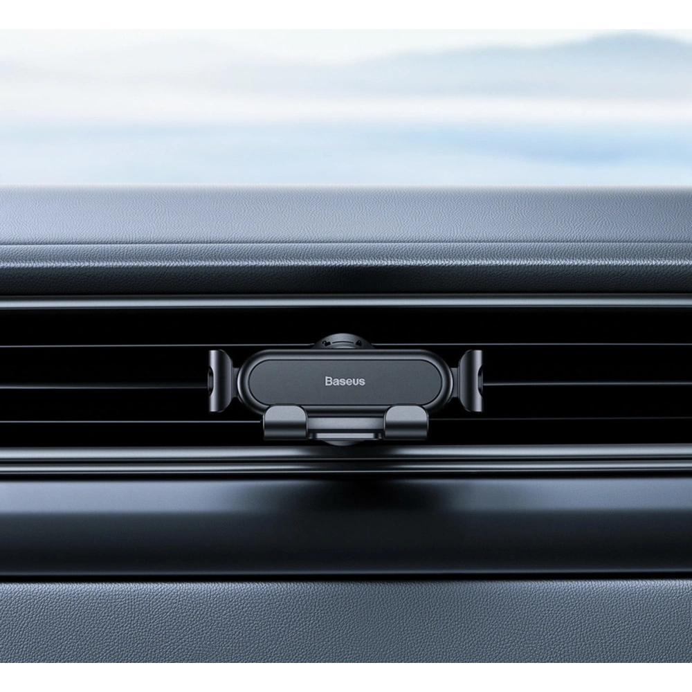 Uchwyt samochodowy do kratki nawiewu Baseus Stable Gravitational Car Mount Lite (Air Outlet Version) black
