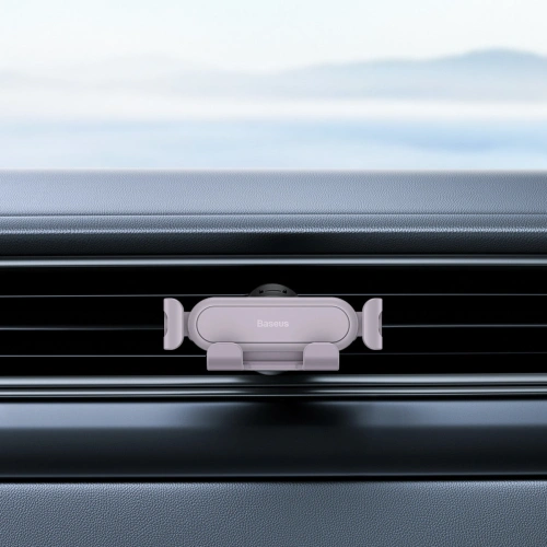 Kup Auto Halterung für Lüftungsgitter Baseus Stable Gravitational Car Mount Lite (Air Outlet Version) Lila - BSU3539 - {ean13} - Sklep Home Screen