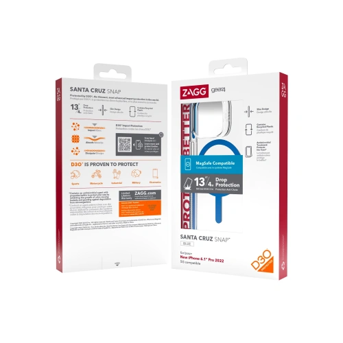 Kup Husa GEAR4 Santa Cruz Snap MagSafe pentru Apple iPhone 14 Pro (albastră) - GER170 - {ean13} - Sklep Home Screen