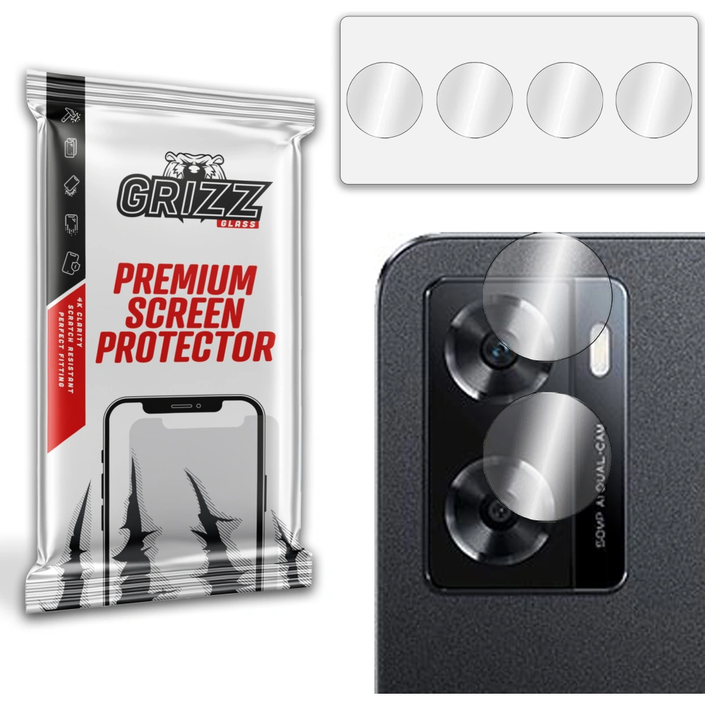 Szkło na aparat GrizzGlass HybridGlass Camera do Oppo A57s
