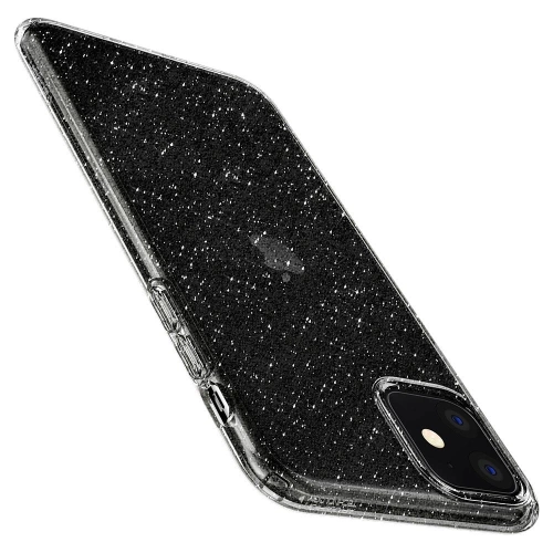 Kup Case Spigen Liquid Crystal Glitter Apple iPhone 11 Crystal Quartz - SPN414GLT - {ean13} - Sklep Home Screen