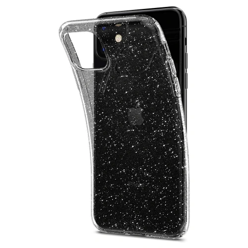 Kup Case Spigen Liquid Crystal Glitter Apple iPhone 11 Crystal Quartz - SPN414GLT - {ean13} - Sklep Home Screen