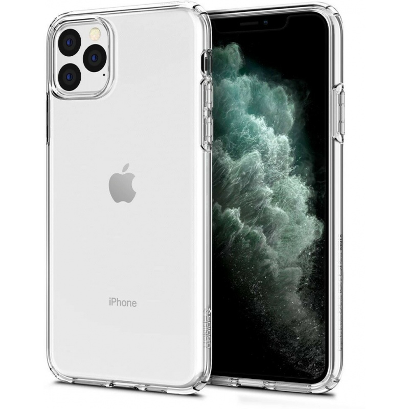 Kup Etui Spigen Liquid Crystal Apple iPhone 11 Pro Max Clear - 8809640259739 - SPN417CL - Homescreen.pl