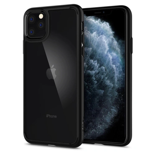 Kup Case Spigen Ultra Hybrid Apple iPhone 11 Pro Max Matt Schwarz - SPN420BLK - {ean13} - Sklep Home Screen