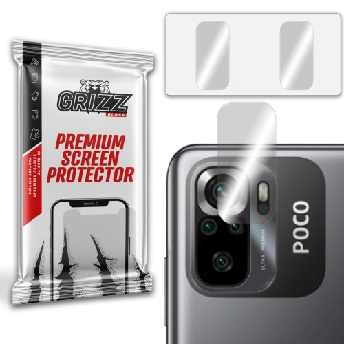 Buy GrizzGlass HybridGlass Camera POCO M5s - GRZ3261 - {ean13} - Home Screen Store Europe