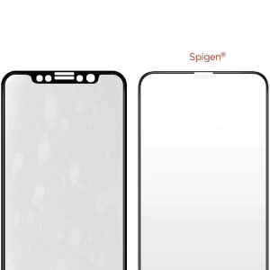 Kup Edzett üveg Spigen GLAS.tR TC 3D Full Cover Case Friendly iPhone 11 Pro/iPhone XS - SPN422BLK - {ean13} - Sklep Home Screen
