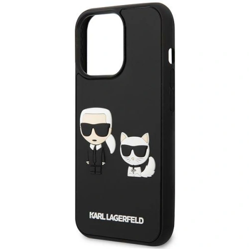 Kup Etui Karl Lagerfeld KLHCP14L3DRKCK Apple iPhone 14 Pro černý/black hardcase Karl&Choupette Ikonik 3D - KLD1021 - {ean13} - Sklep Home Screen