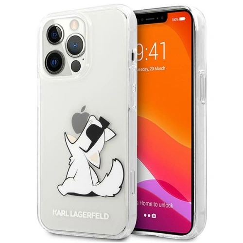 Kup Etui Karl Lagerfeld KLHCP14LCFNRC Apple iPhone 14 Pro hardcase transparent/trasparent Choupette Fun - KLD1022 - {ean13} - Sklep Home Screen