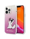 Etui Karl Lagerfeld KLHCP14LCFNRCPI Apple iPhone 14 Pro hardcase roz/roz Choupette Fun