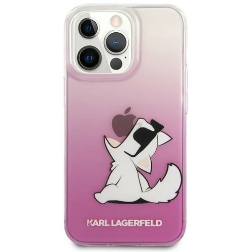 Kup Etui Karl Lagerfeld KLHCP14LCFNRCPI Apple iPhone 14 Pro hardcase różowy/pink Choupette Fun - KLD1023 - {ean13} - Sklep Home Screen