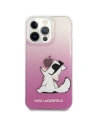 Kup Etui Karl Lagerfeld KLHCP14LCFNRCPI Apple iPhone 14 Pro hardcase rózsaszín/pink Choupette Fun - KLD1023 - {ean13} - Sklep Home Screen