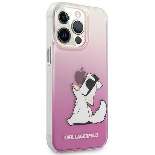Kup Etui Karl Lagerfeld KLHCP14LCFNRCPI Apple iPhone 14 Pro hardcase różowy/pink Choupette Fun - KLD1023 - {ean13} - Sklep Home Screen