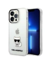 Etui Karl Lagerfeld KLHCP14LCTTR Apple iPhone 14 Pro hardcase przeźroczysty/transparent Choupette Body