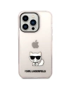 Kup Etui Karl Lagerfeld KLHCP14LCTTRI Apple iPhone 14 Pro hardcase roz/pink Transparent Choupette Body - KLD1025 - {ean13} - Sklep Home Screen