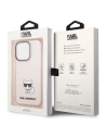 Kup Etui Karl Lagerfeld KLHCP14LCTTRI Apple iPhone 14 Pro hardcase roz/pink Transparent Choupette Body - KLD1025 - {ean13} - Sklep Home Screen