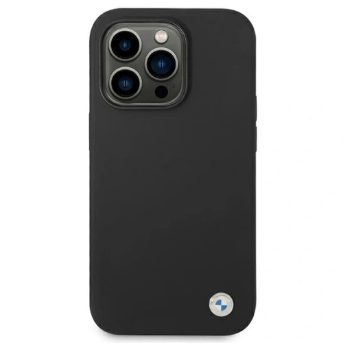 Kup Case BMW BMHCP14LSILBK Apple iPhone 14 Pro schwarz/schwarz Silikon Metall-Logo - BMW295 - {ean13} - Sklep Home Screen