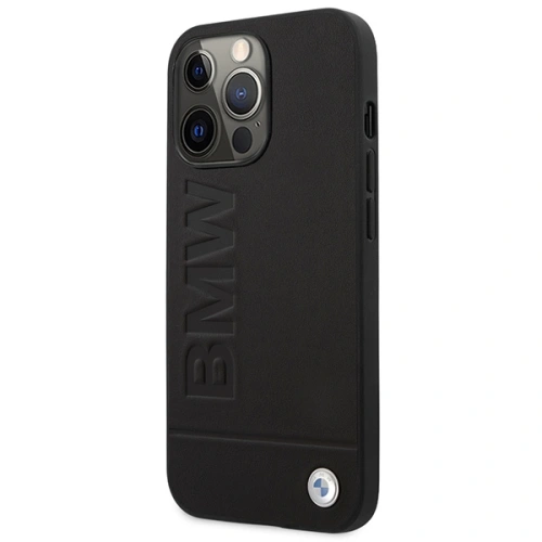 Buy BMW BMHMP14LSLLBK Apple iPhone 14 Pro black hardcase Signature Logo Imprint Magsafe - BMW298 - {ean13} - Home Screen Store Europe