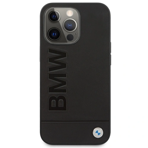 Buy BMW BMHMP14LSLLBK Apple iPhone 14 Pro black hardcase Signature Logo Imprint Magsafe - BMW298 - {ean13} - Home Screen Store Europe