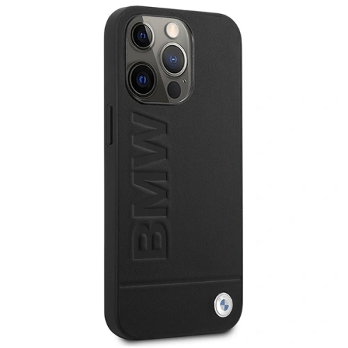 Buy BMW BMHMP14LSLLBK Apple iPhone 14 Pro black hardcase Signature Logo Imprint Magsafe - BMW298 - {ean13} - Home Screen Store Europe