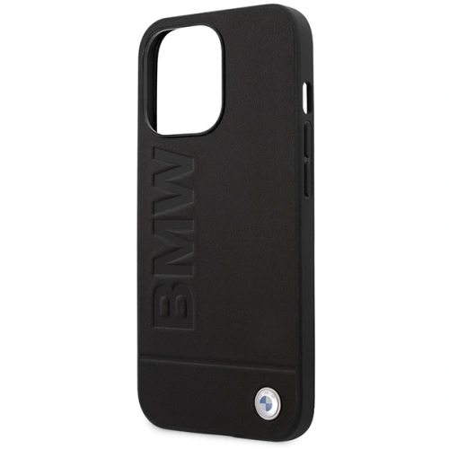 Buy BMW BMHMP14LSLLBK Apple iPhone 14 Pro black hardcase Signature Logo Imprint Magsafe - BMW298 - {ean13} - Home Screen Store Europe