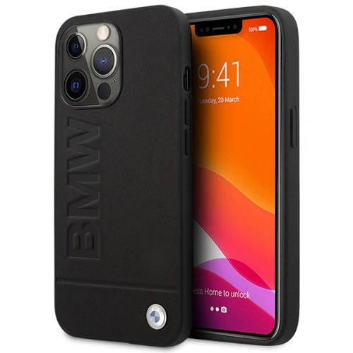 Kup Case BMW BMHMP14XSLLBK Apple iPhone 14 Pro Max schwarz/black hardcase Signature Logo Imprint Magsafe - BMW299 - {ean13} - Sklep Home Screen