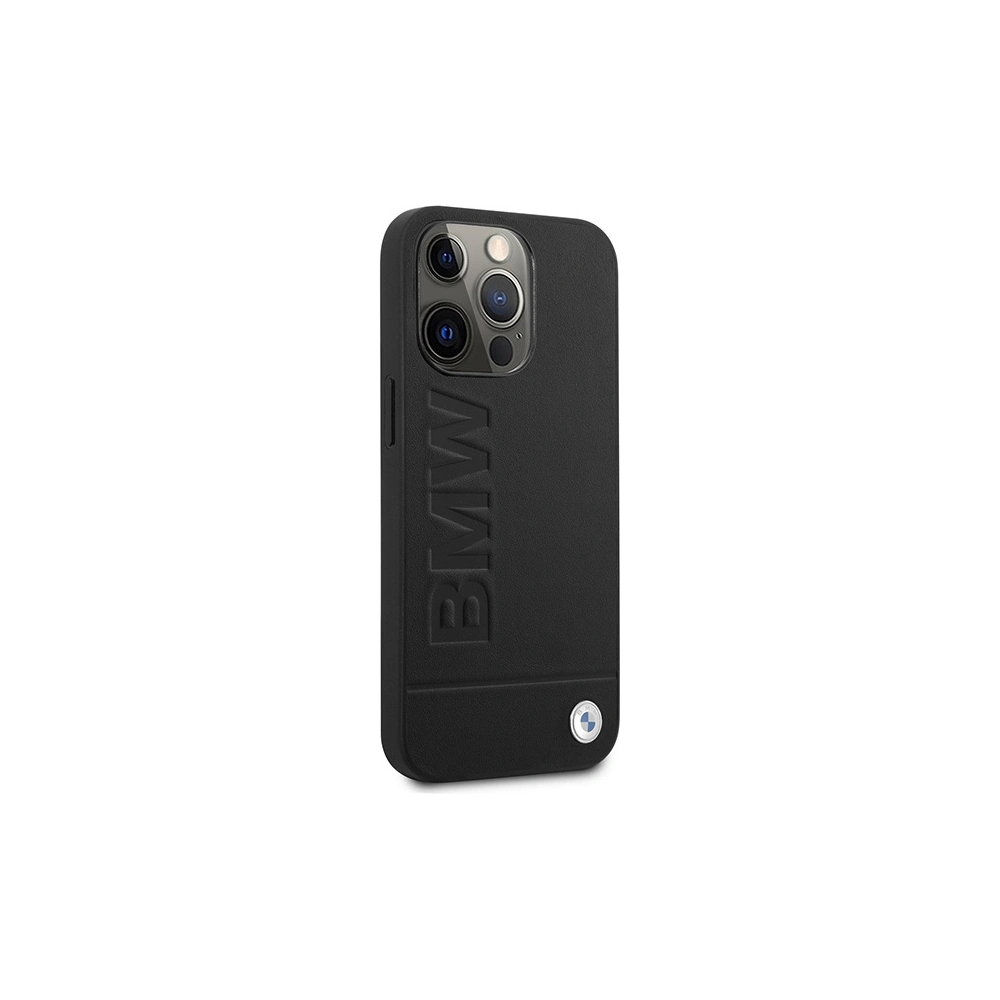 Etui BMW BMHMP14XSLLBK Apple iPhone 14 Pro Max czarny/black hardcase Signature Logo Imprint Magsafe