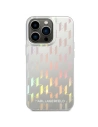 Kup Etui Karl Lagerfeld KLHCP14LLGMMSV3 pentru Apple iPhone 14 Pro hardcase argintiu/silver Monogram Iridescent - KLD1028 - {ean13} - Sklep Home Screen