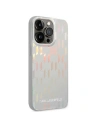Kup Etui Karl Lagerfeld KLHCP14LLGMMSV3 pentru Apple iPhone 14 Pro hardcase argintiu/silver Monogram Iridescent - KLD1028 - {ean13} - Sklep Home Screen