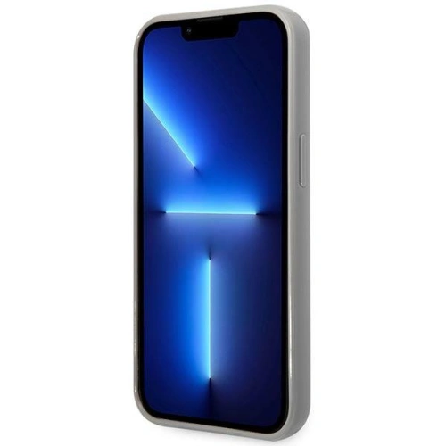 Kup Etui Karl Lagerfeld KLHCP14LLGMMSV3 pentru Apple iPhone 14 Pro hardcase argintiu/silver Monogram Iridescent - KLD1028 - {ean13} - Sklep Home Screen