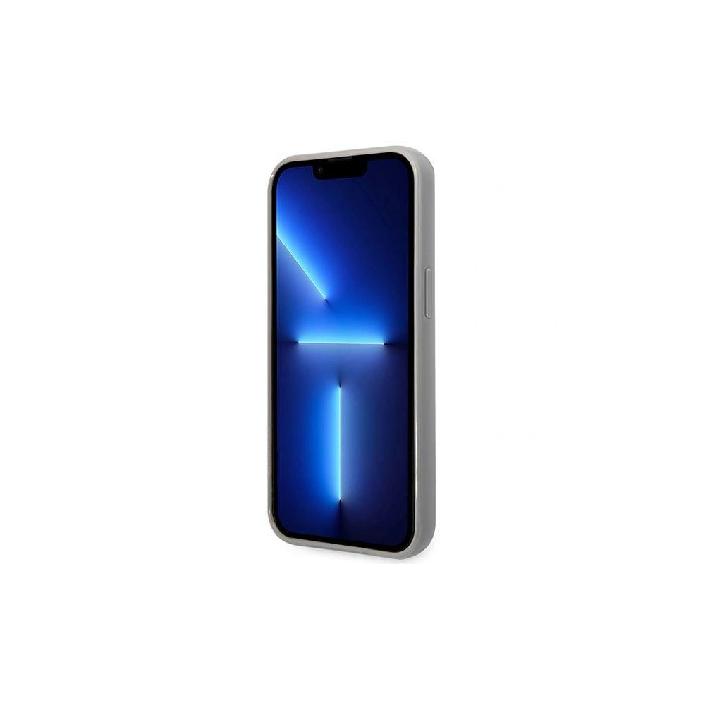 Etui Karl Lagerfeld KLHCP14LLGMMSV3 Apple iPhone 14 Pro hardcase srebrny/silver Monogram Iridescent