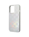 Kup Etui Karl Lagerfeld KLHCP14LLGMMSV3 pentru Apple iPhone 14 Pro hardcase argintiu/silver Monogram Iridescent - KLD1028 - {ean13} - Sklep Home Screen