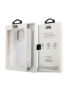 Kup Case Karl Lagerfeld KLHCP14LLGMMSV3 Apple iPhone 14 Pro Hardcase silber/silver Monogram Iridescent - KLD1028 - {ean13} - Sklep Home Screen
