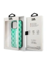 Kup Etui Karl Lagerfeld KLHCP14LPGKLSKN Apple iPhone 14 Pro Hardcase grün/green Monogram Stripe - KLD1029 - {ean13} - Sklep Home Screen