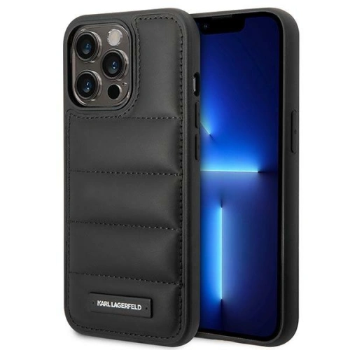 Kup Etui Karl Lagerfeld KLHCP14LPSQAK Apple iPhone 14 Pro hardcase czarny/black Puffy Elongated Logo - KLD1030 - {ean13} - Sklep Home Screen