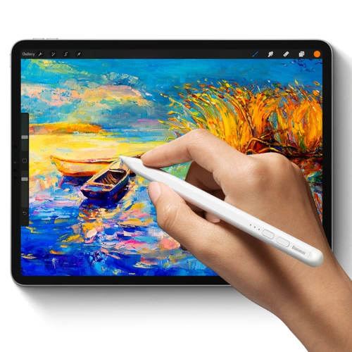 Kup Aktiver Stylus Baseus Smooth Writing Apple iPad weiß - BSU3540 - {ean13} - Sklep Home Screen