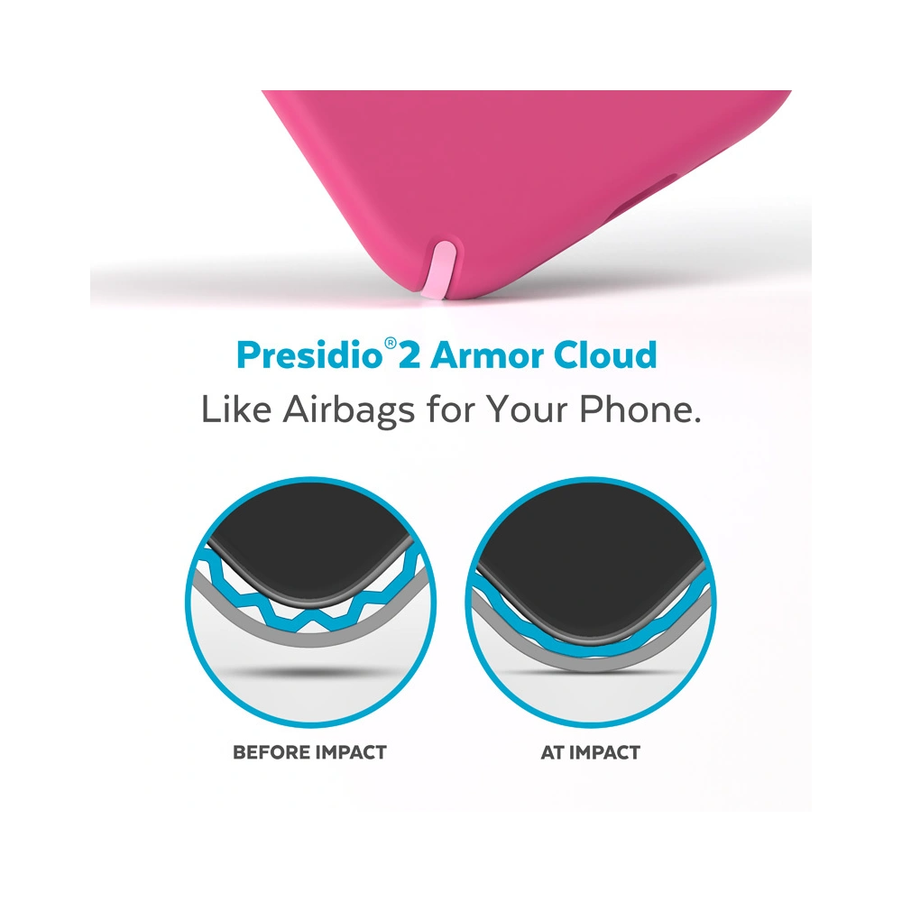 Etui Speck Presidio2 Pro MICROBAN Apple iPhone 14 Pro Max (Digitalpink / Blossompink / White)