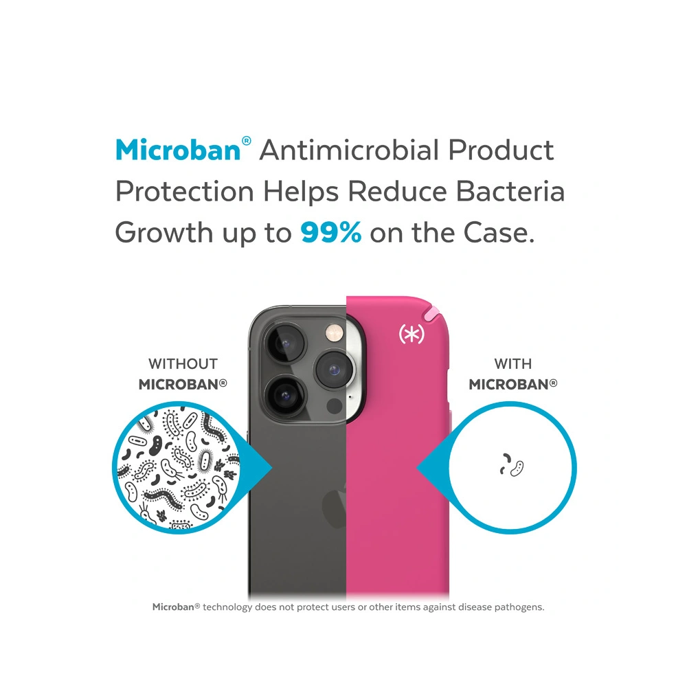 Etui Speck Presidio2 Pro MICROBAN Apple iPhone 14 Pro Max (Digitalpink / Blossompink / White)