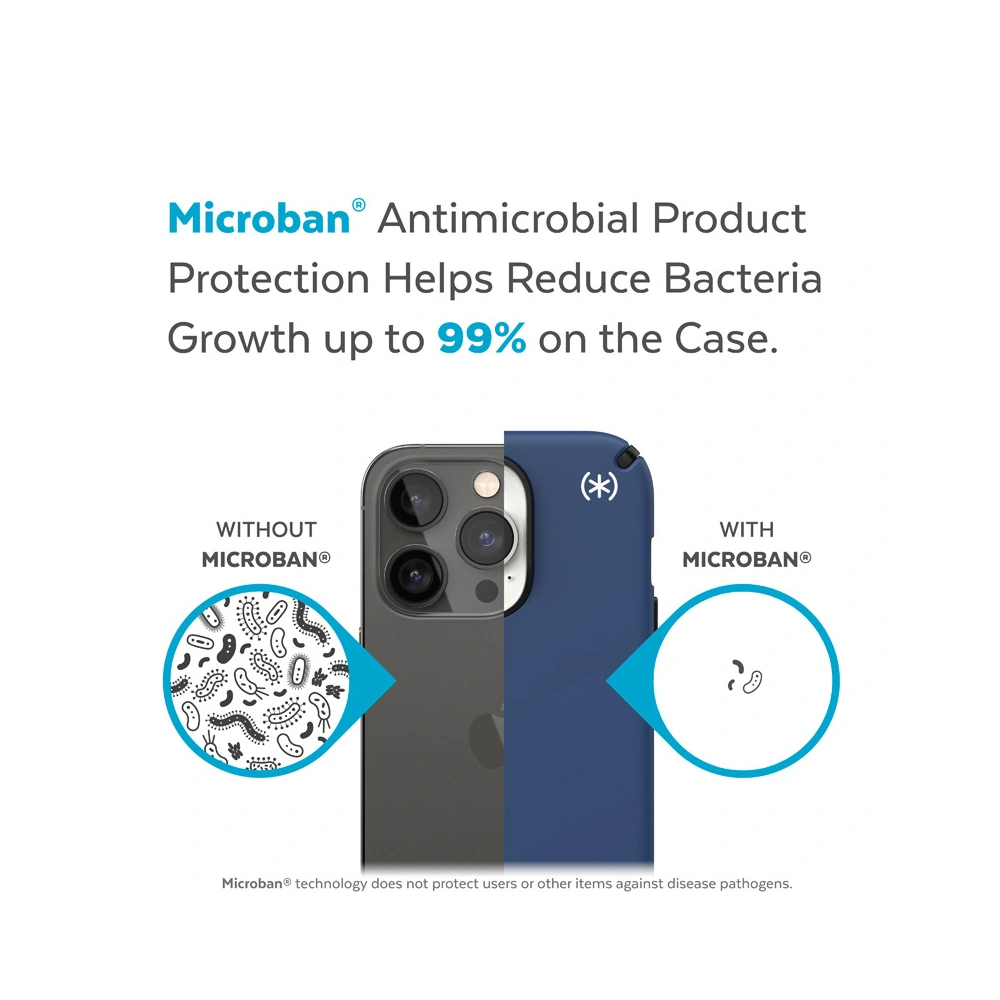 Etui Speck Presidio2 Pro MICROBAN Apple iPhone 14 Pro Max (Coastal Blue / Black / White)