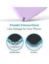 Buy Speck Presidio2 Pro MICROBAN Apple iPhone 14 Pro Max (Spring Purple / Cloudygrey / White) - SPK354 - {ean13} - Home Screen Store Europe