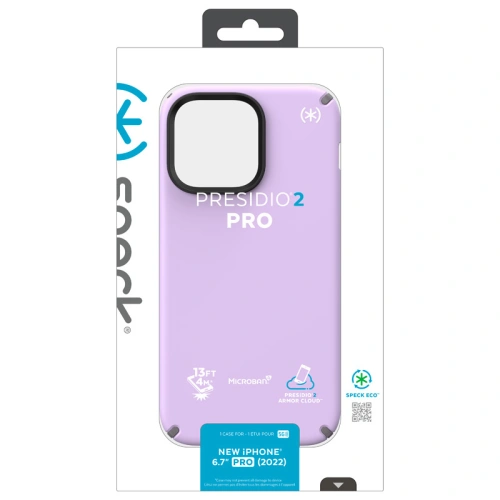 Kup Etui Speck Presidio2 Pro MICROBAN Apple iPhone 14 Pro Max (Tavaszi lila / Felhőszürke / Fehér) - SPK354 - {ean13} - Sklep Home Screen