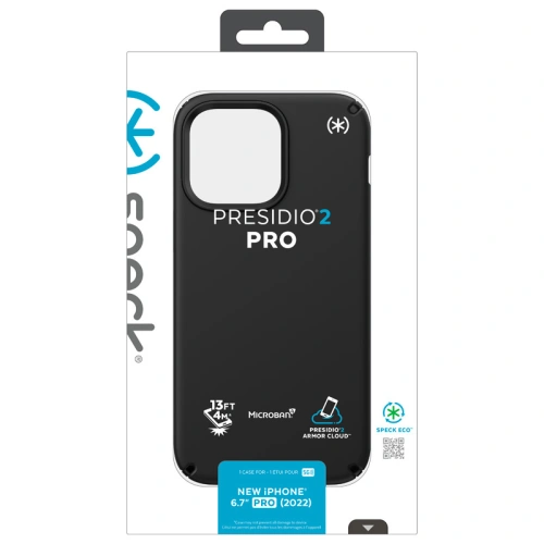 Kup Etui Speck Presidio2 Pro MICROBAN Apple iPhone 14 Pro Max (Černá / Černá / Bílá) - SPK355 - {ean13} - Sklep Home Screen