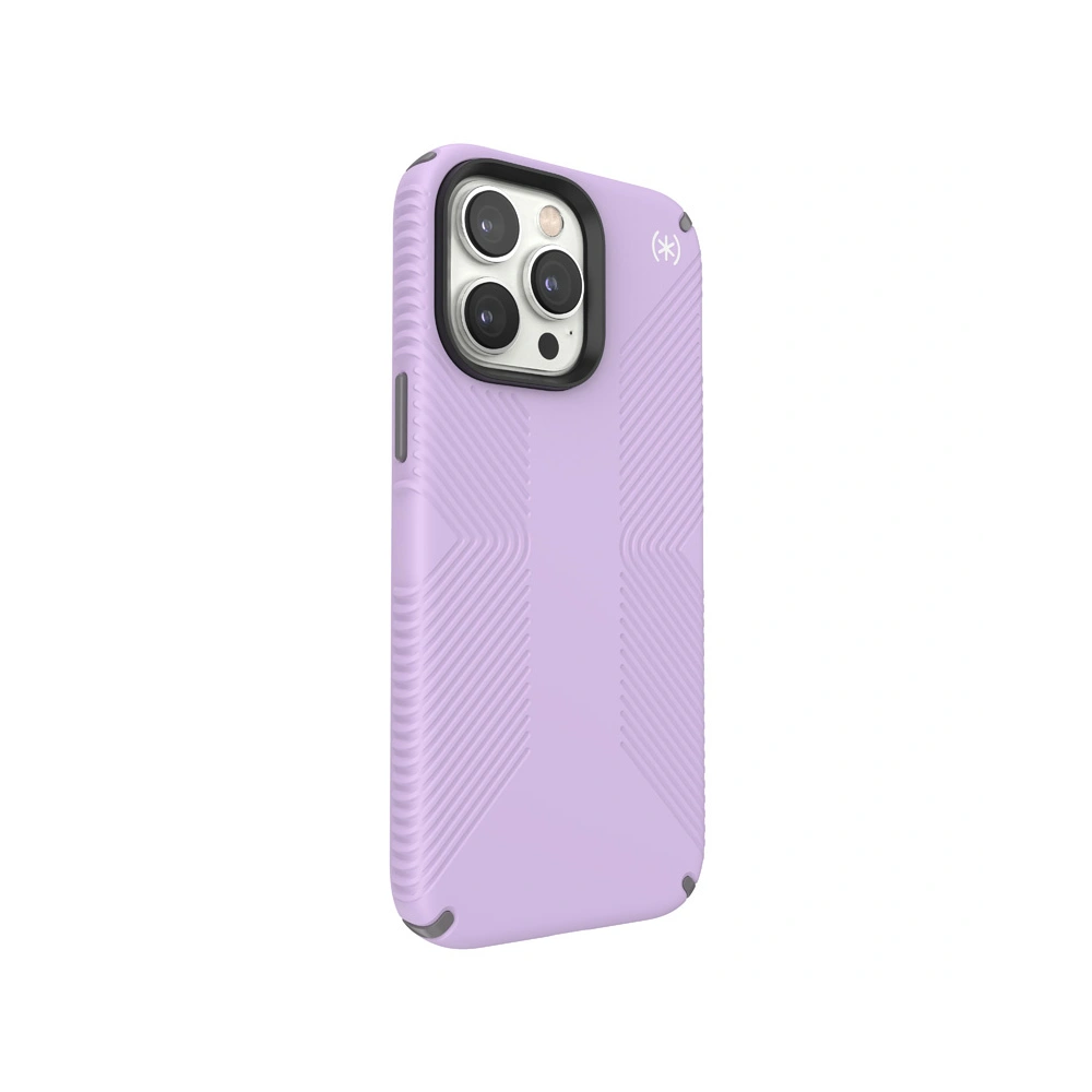 Etui Speck Presidio2 Grip MICROBAN Apple iPhone 14 Pro Max (Spring Purple / Cloudygrey / White)