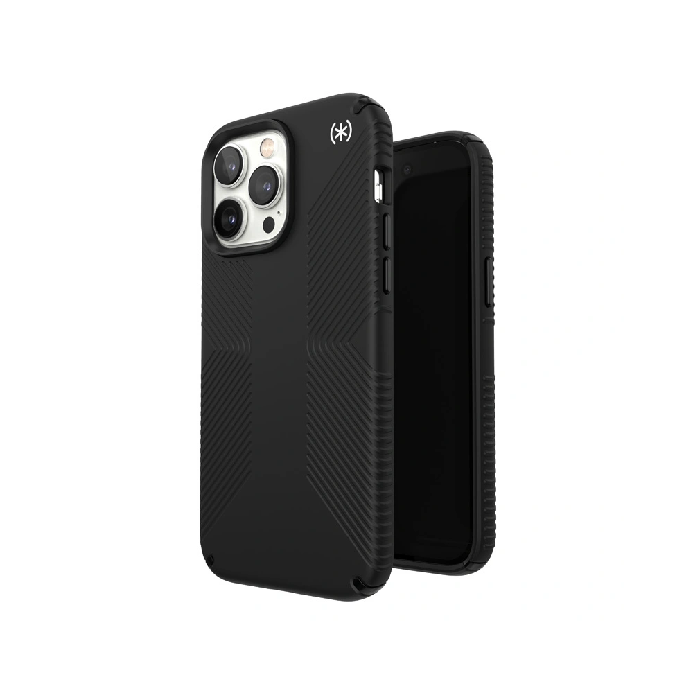 Etui Speck Presidio2 Grip MICROBAN Apple iPhone 14 Pro Max (Black / Black / White)