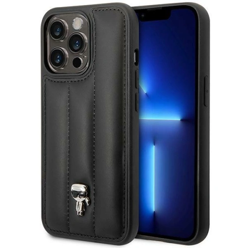 Kup Etui Karl Lagerfeld KLHCP14LPSQPK Apple iPhone 14 Pro hardcase černý/black Puffy Ikonik Pin - KLD1031 - {ean13} - Sklep Home Screen