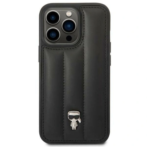 Kup Etui Karl Lagerfeld KLHCP14LPSQPK Apple iPhone 14 Pro hardcase czarny/black Puffy Ikonik Pin - KLD1031 - {ean13} - Sklep Home Screen